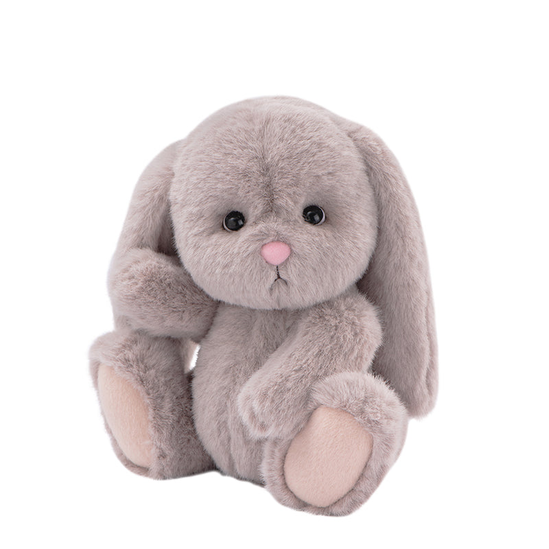TeddyTales-PRO Series Basic Brown Drop Ears Bunny Plush Toy (25cm)
