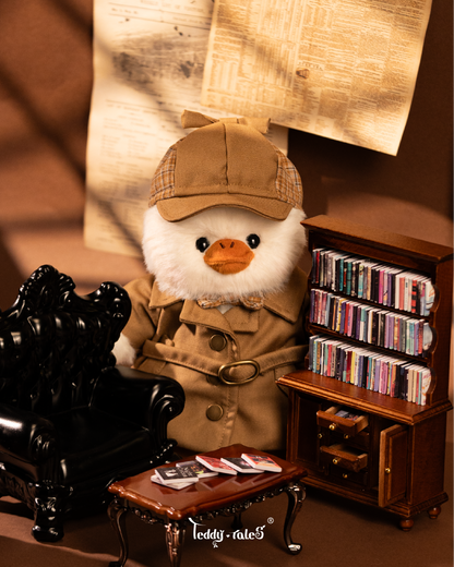 Lina Duck with Khaki Coat Shyduck (20cm)