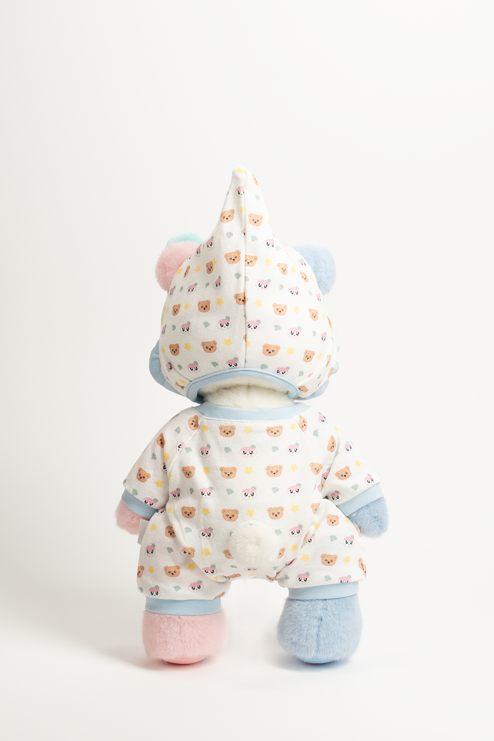 TeddyTales × Seventeen BongBong Bear Special Edition 2.0 with White Babysuit (30cm)