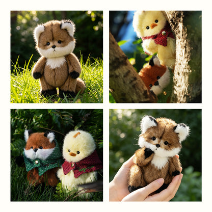 Lina Fox Taffy caramel S(±20cm)