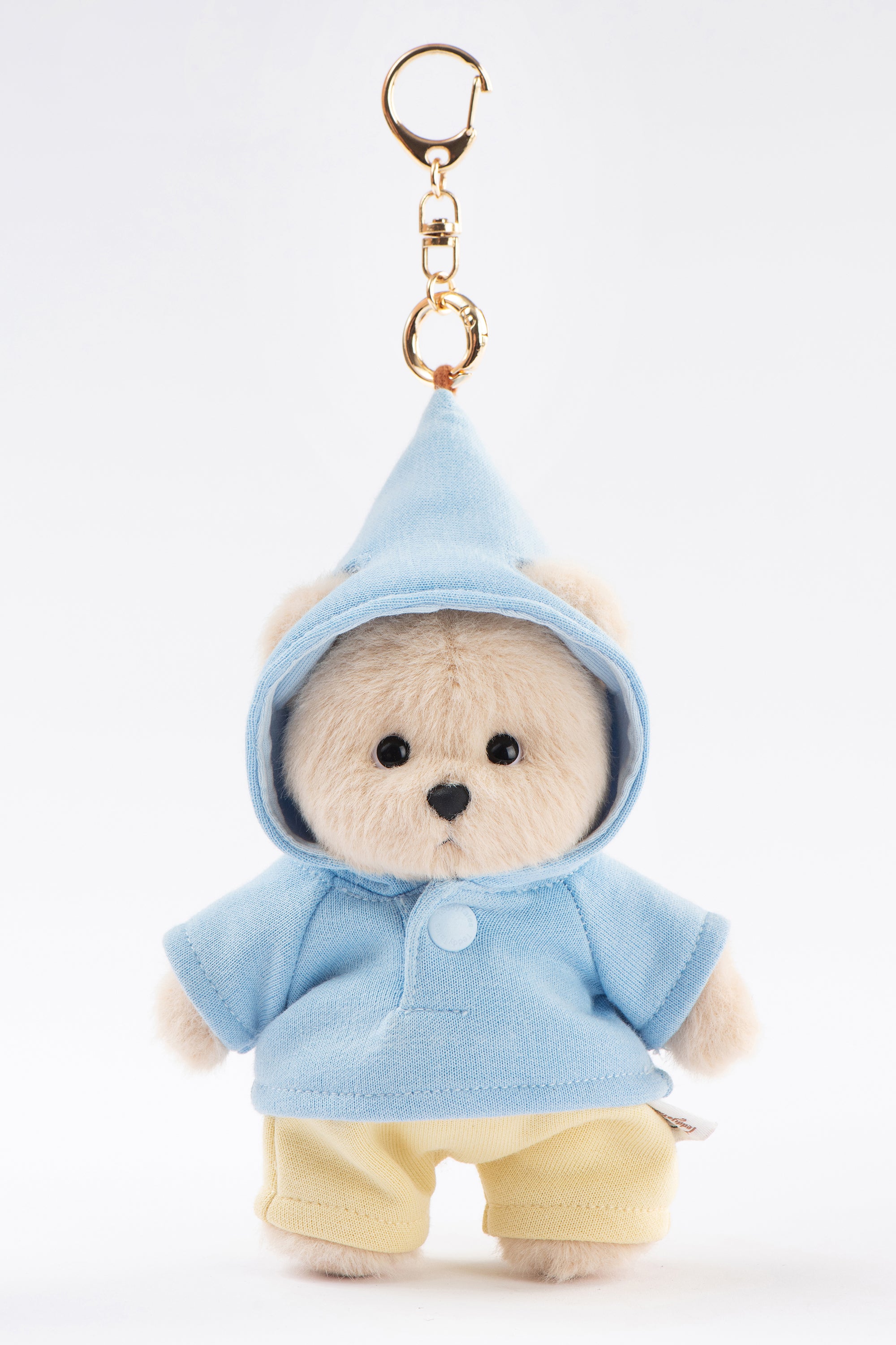 キーホルダー・キーリング teddytales Lena Bear Blue Raincoat Keyring White 69267980016 TEDDY TALES CLOTHING (M) - BLUE RAINCOAT – LINE FRIENDS SQUARE