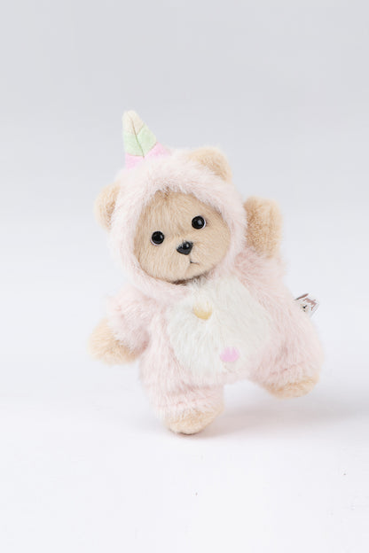 Lina Bear Pocket Series - Pink Unicorn Suit (15CM)