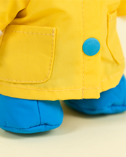 Raincoat in Yellow with Boots(15cm)