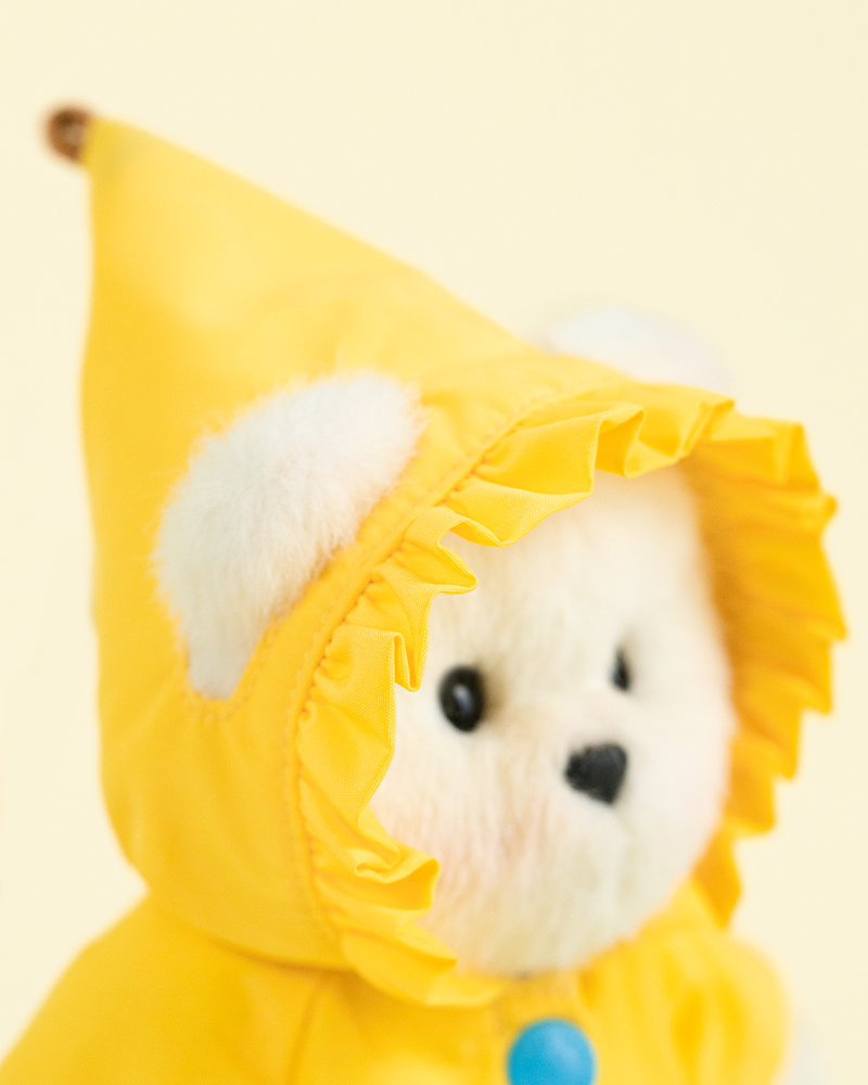 Raincoat in Yellow with Boots(15cm)
