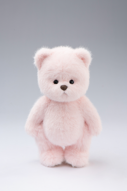 Lina Bear Long Hair Soft Pink Bear(30cm)