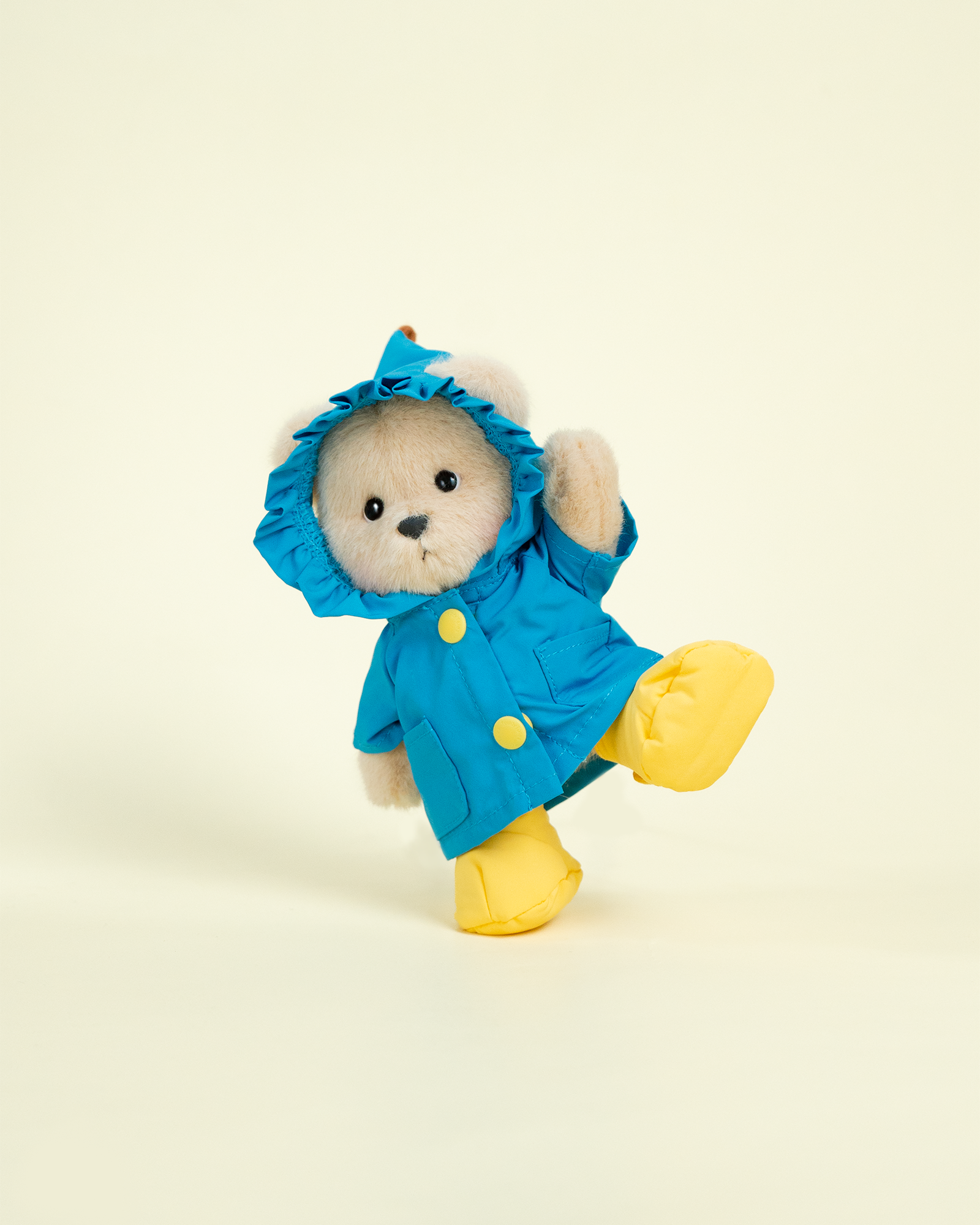 Raincoat in Blue with Boots(15cm)
