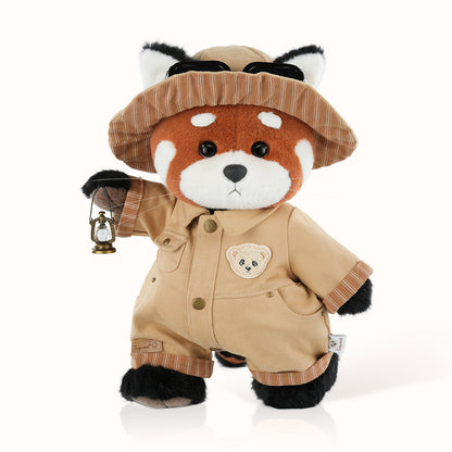 Red Panda with Explorer Suit (30cm)