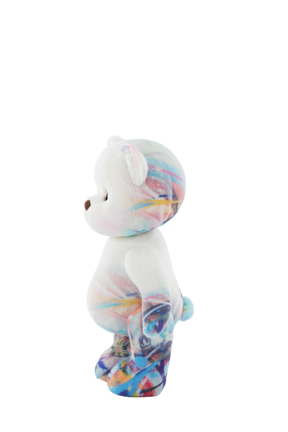 テディテイルズ コラボレーション リナベア アーティスト ショートヘア ぬいぐるみテディベア