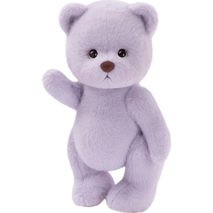 TeddyTales-Basic Short-Hair LinaBear M Size Purple-gray (30cm)