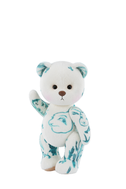 テディテイルズ コラボレーション リナベア アーティスト ショートヘア ぬいぐるみテディベア