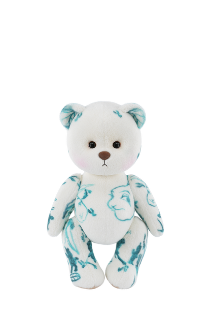 テディテイルズ コラボレーション リナベア アーティスト ショートヘア ぬいぐるみテディベア