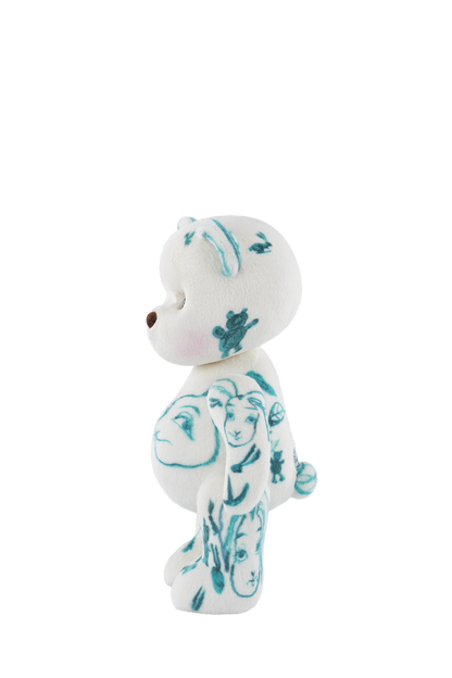 テディテイルズ コラボレーション リナベア アーティスト ショートヘア ぬいぐるみテディベア