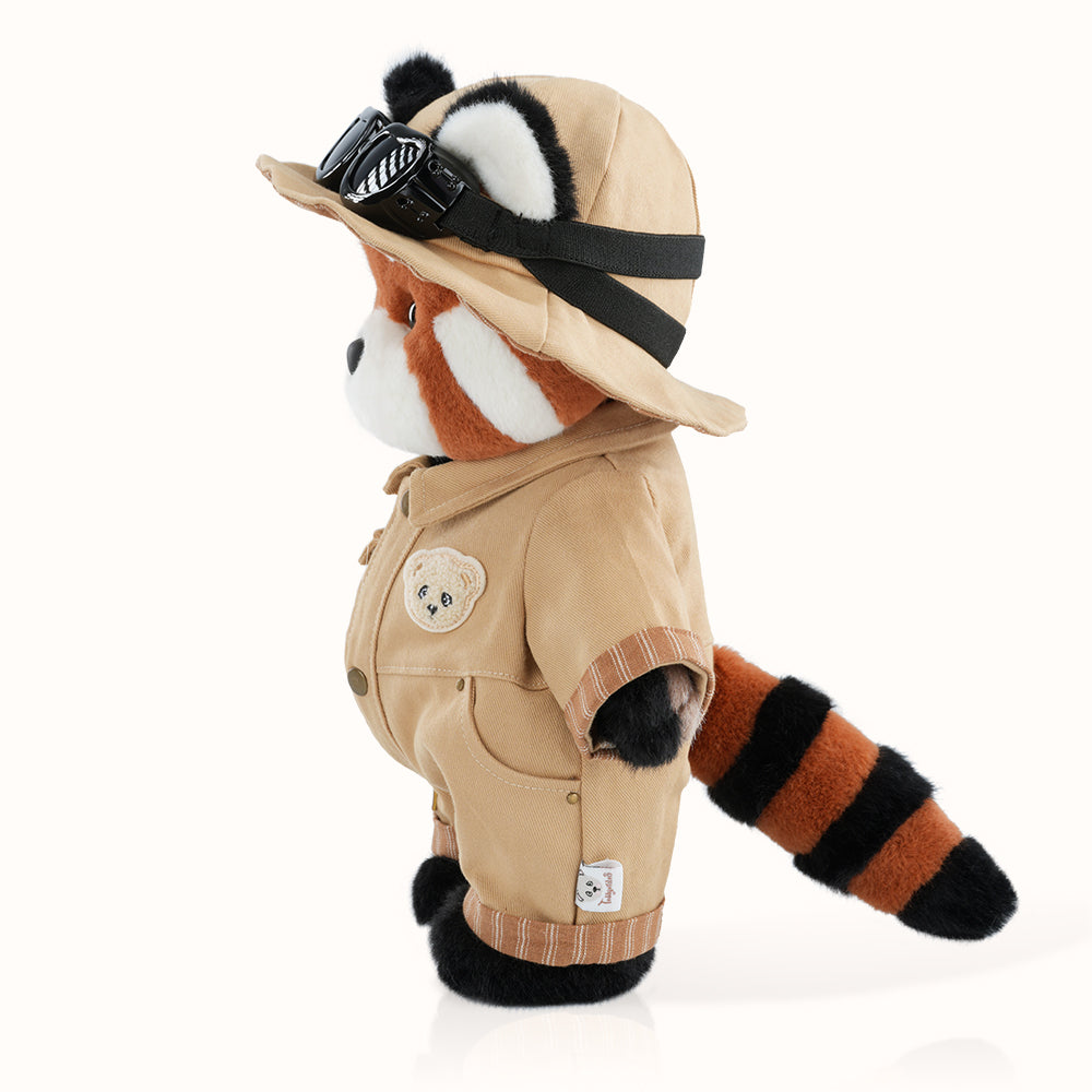 Red Panda with Explorer Suit (30cm)