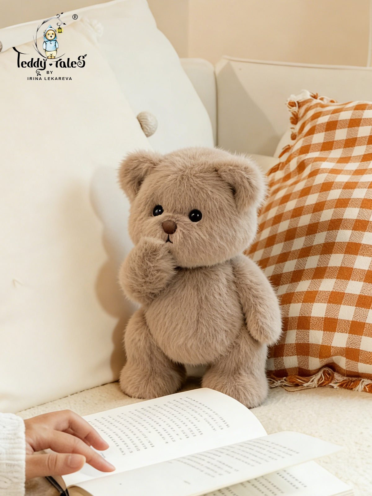 Lina Bear Milk Custard  S(±20cm)