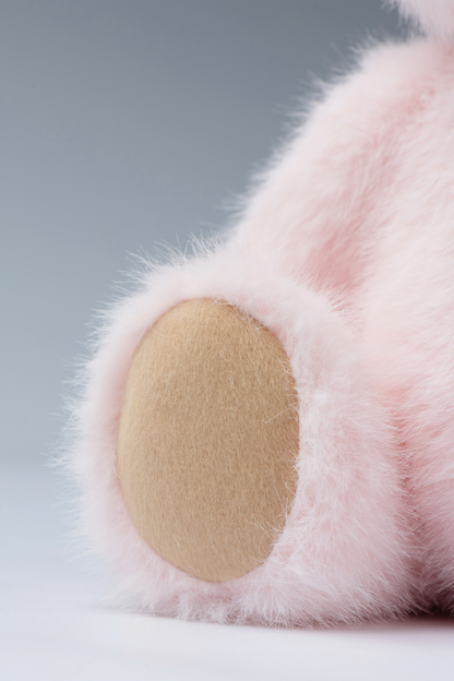 Lina Bear Long Hair Soft Pink Bear(30cm)
