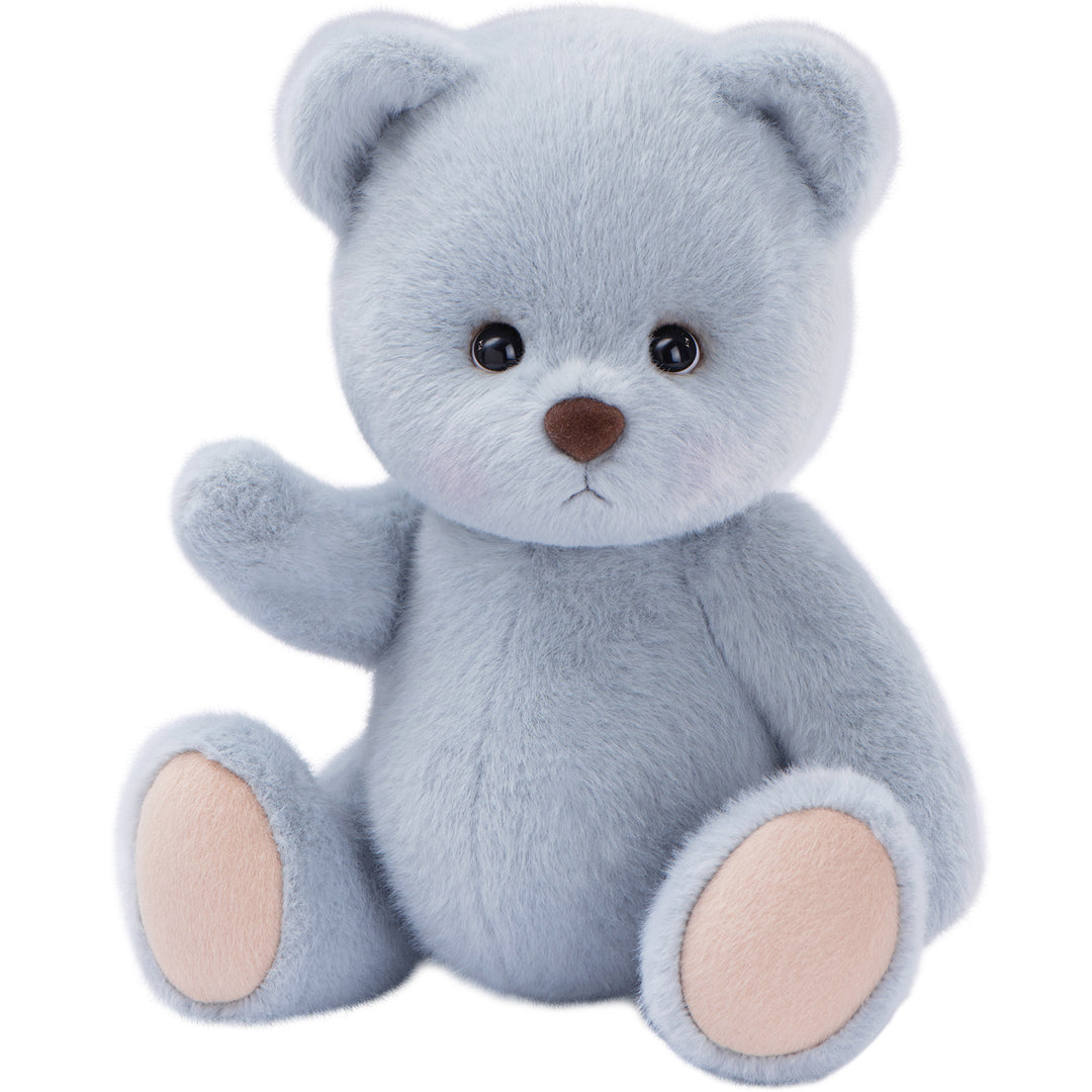 TeddyTales-Basic Short-Hair LinaBear M Size Blue-gray (30cm)