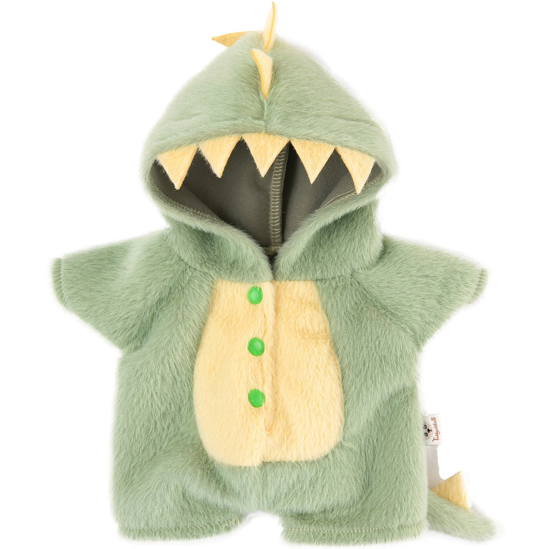 TeddyTales-MilkTea LinaBear With Dinosaur Suit S Size (20cm)