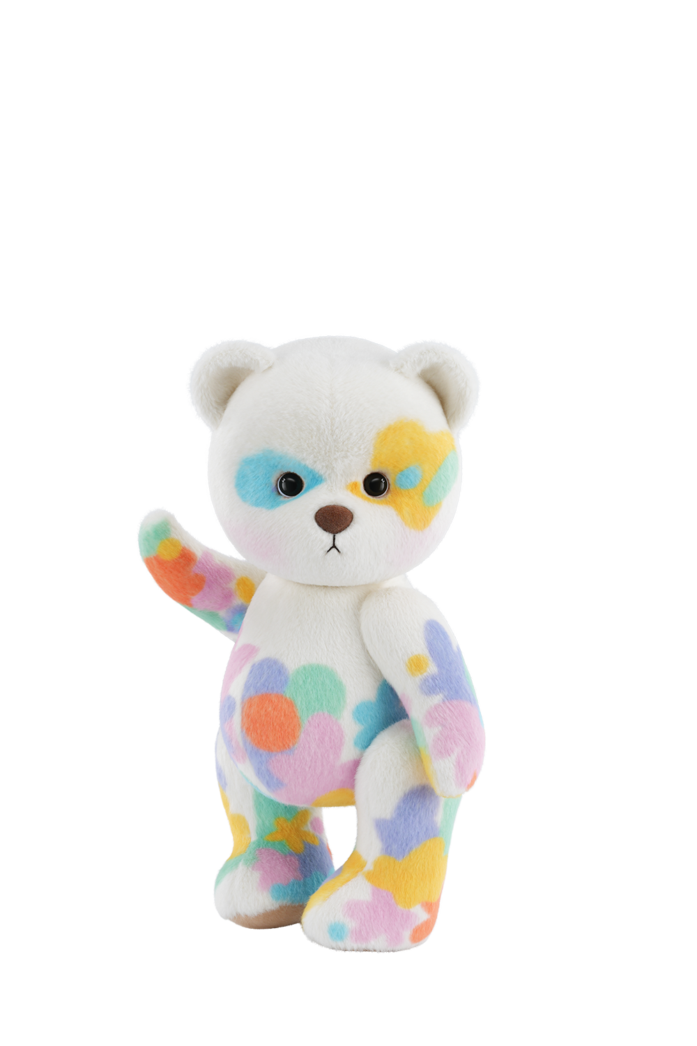 テディテイルズ コラボレーション リナベア アーティスト ショートヘア ぬいぐるみテディベア