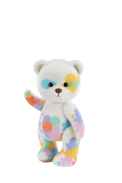 テディテイルズ コラボレーション リナベア アーティスト ショートヘア ぬいぐるみテディベア