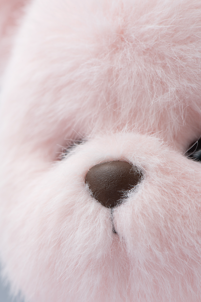 Lina Bear Long Hair Soft Pink Bear(30cm)