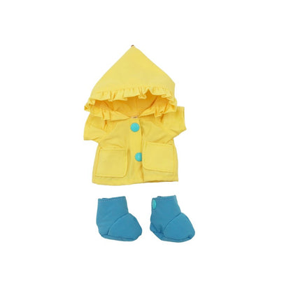 Raincoat in Yellow with Boots(15cm)