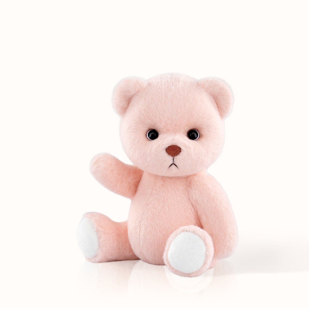 TeddyTales-Special Short-Hair LinaBear S Size Pink (20cm)