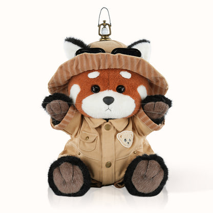 Red Panda with Explorer Suit (30cm)