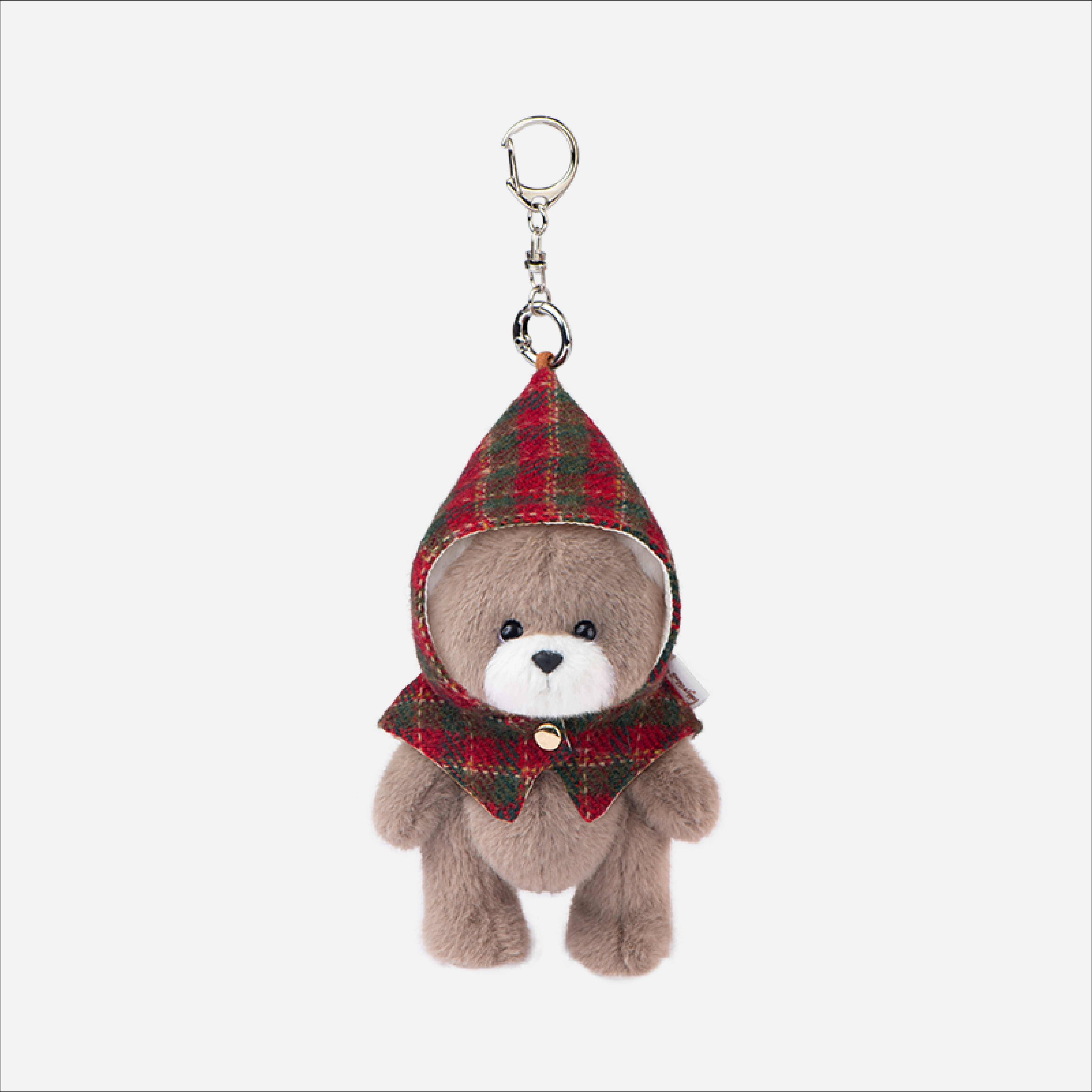 Lina Bear Pocket Series - Rainbow Flower Brown Bear with Red Cloak (15cm)