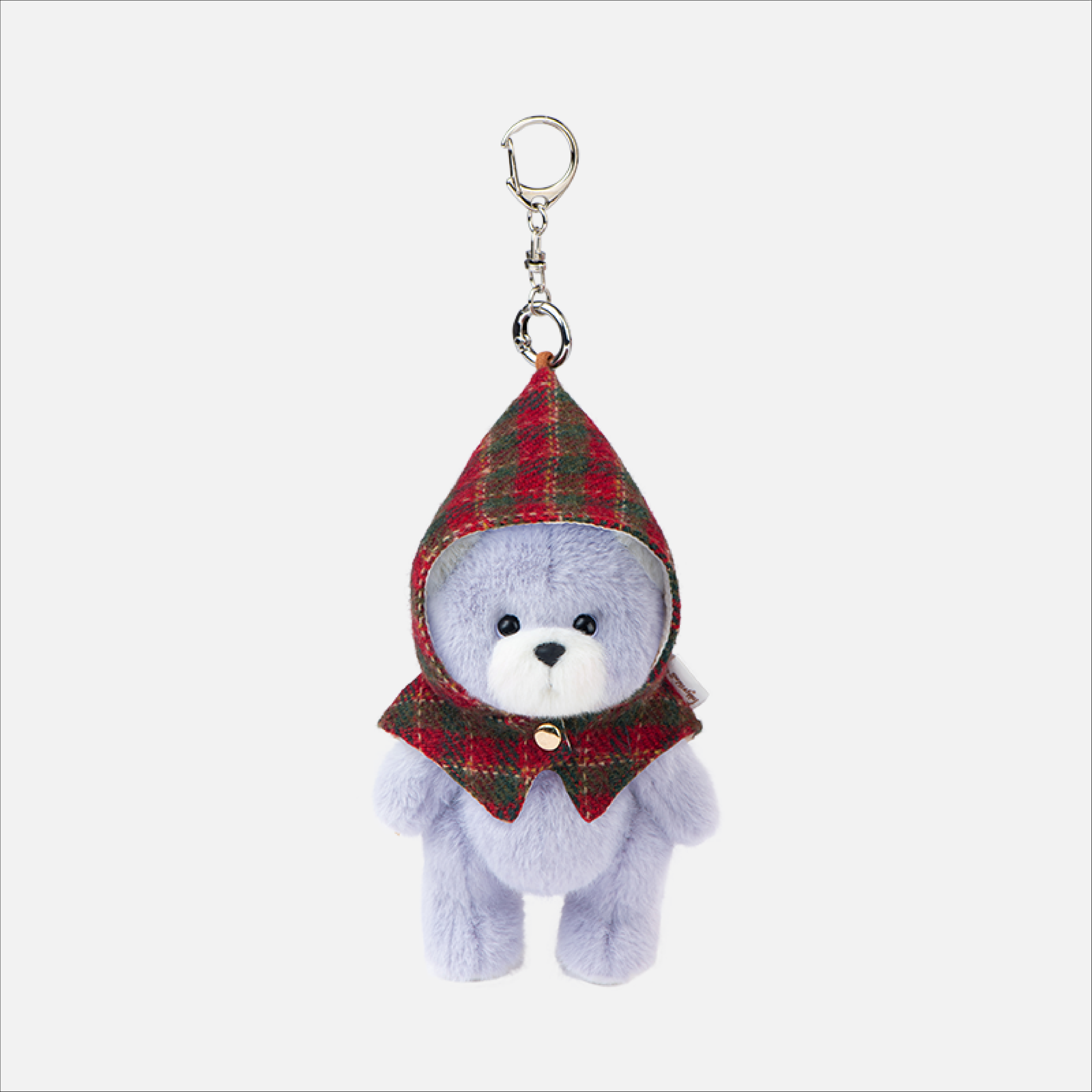 Lina Bear Pocket Series - Rainbow Flower Purple Bear with Red Cloak (15cm)