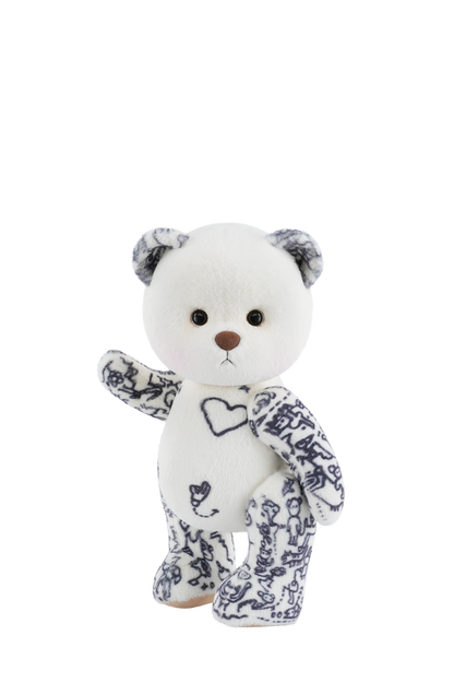 テディテイルズ コラボレーション リナベア アーティスト ショートヘア ぬいぐるみテディベア