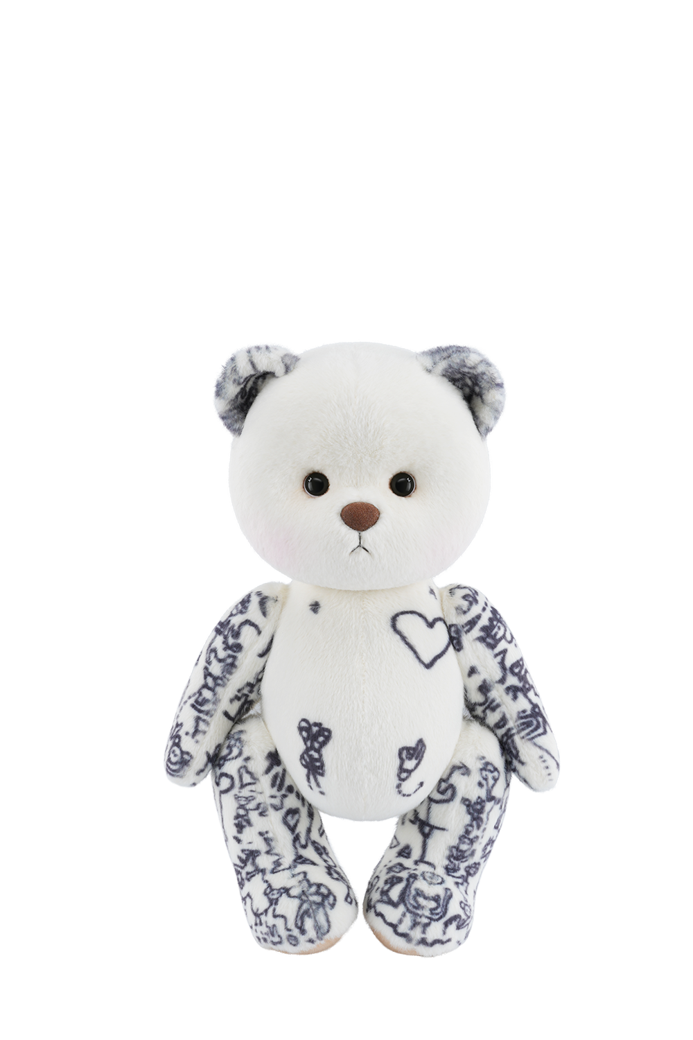 テディテイルズ コラボレーション リナベア アーティスト ショートヘア ぬいぐるみテディベア