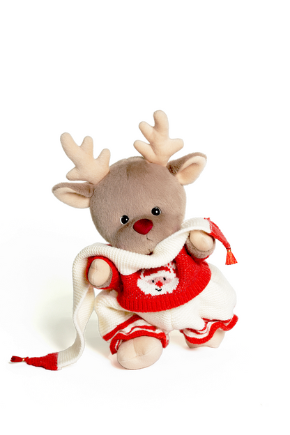 Lina Reindeer with Christmas Outfit (30cm)