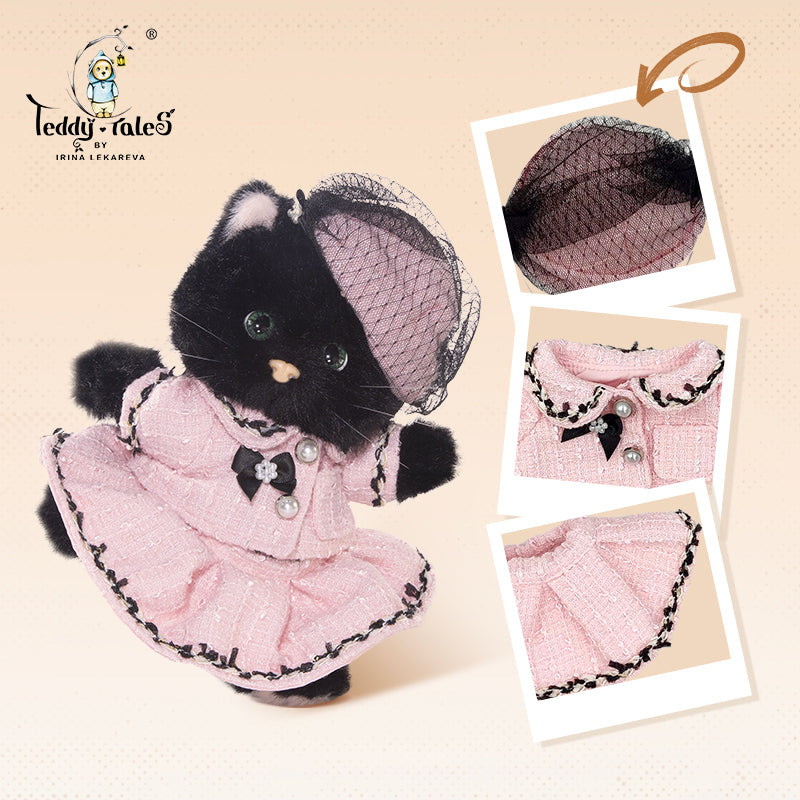 Lina Meow Sesame Dango Kitten (20cm) – TeddyTales