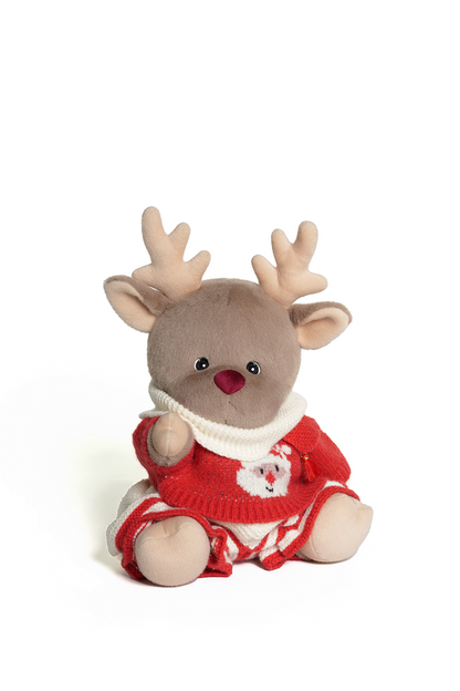 Lina Reindeer with Christmas Outfit (30cm)