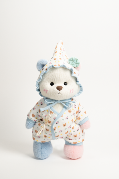 TeddyTales × Seventeen BongBong Bear Special Edition 2.0 with White Babysuit (30cm)