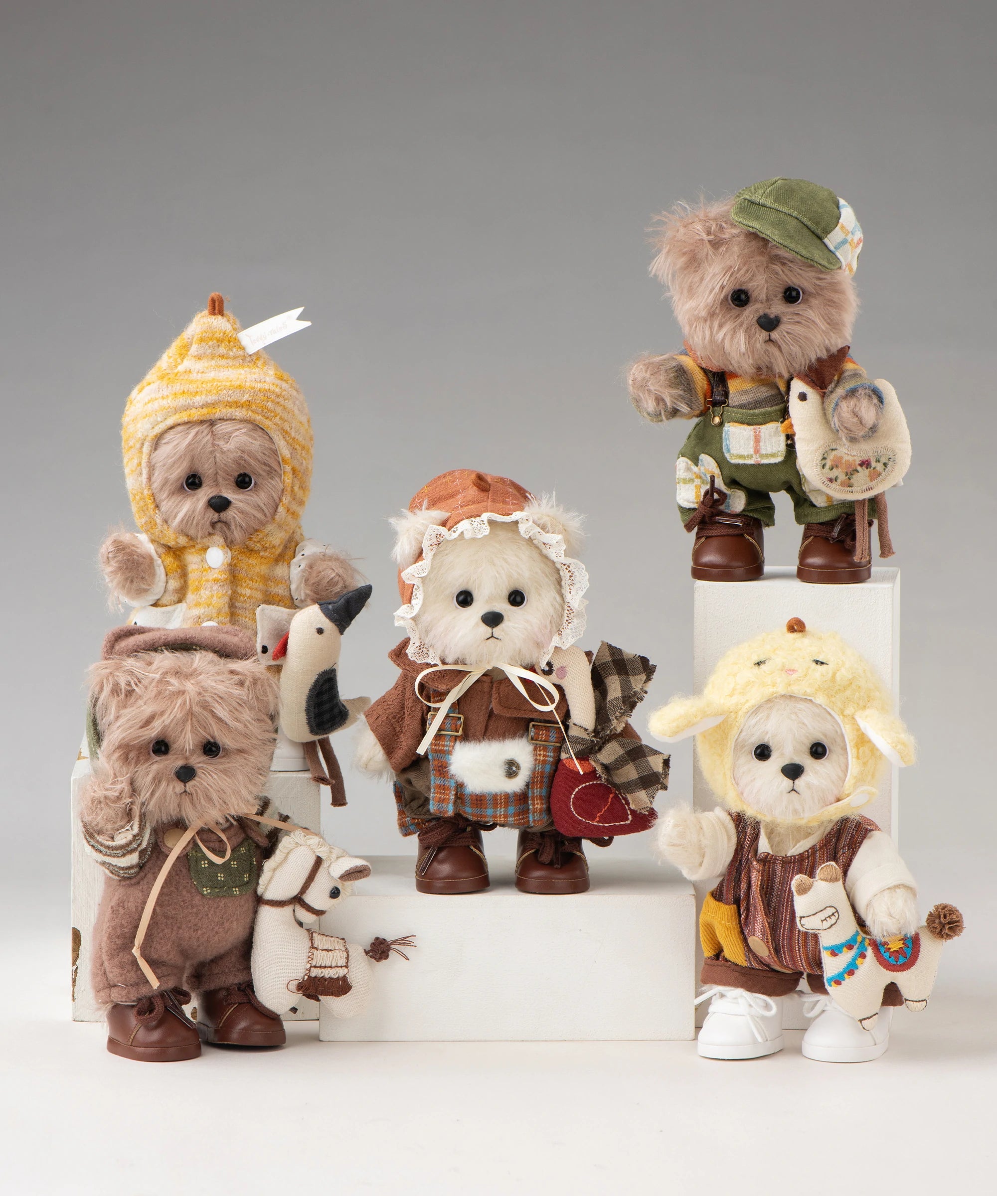 Autumn Rhapsody-Mohair Bear-Short Hair-XS(15cm)