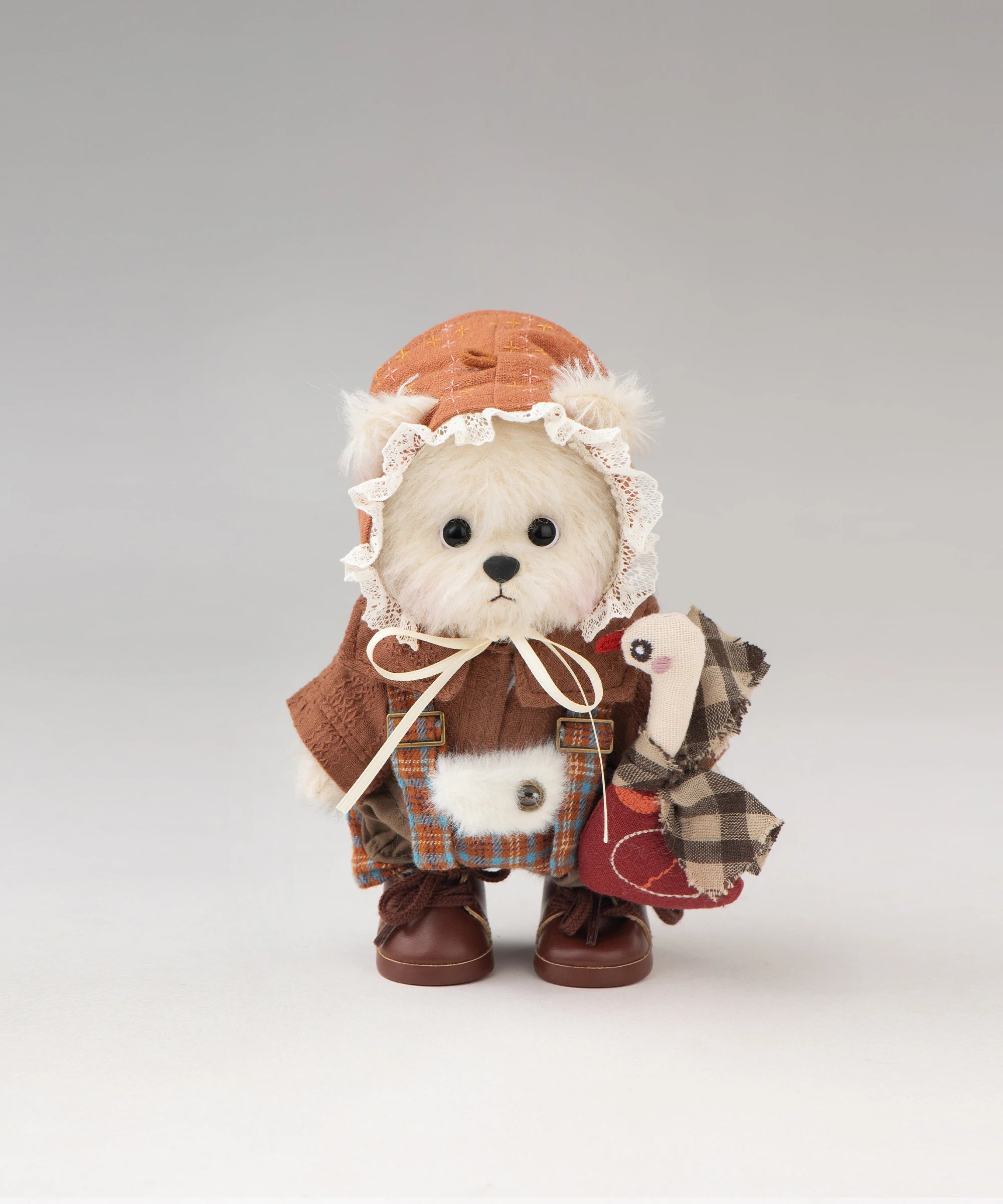 Autumn Rhapsody-Mohair Bear-Short Hair-XS(15cm)