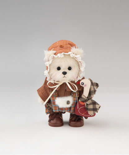 Autumn Rhapsody-Mohair Bear-Short Hair-XS(15cm)