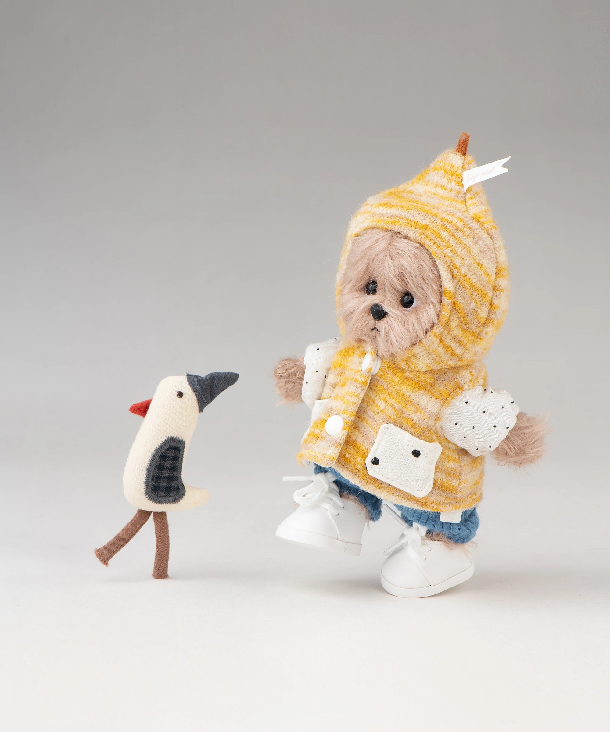 Autumn Rhapsody-Mohair Bear-Short Hair-XS(15cm)