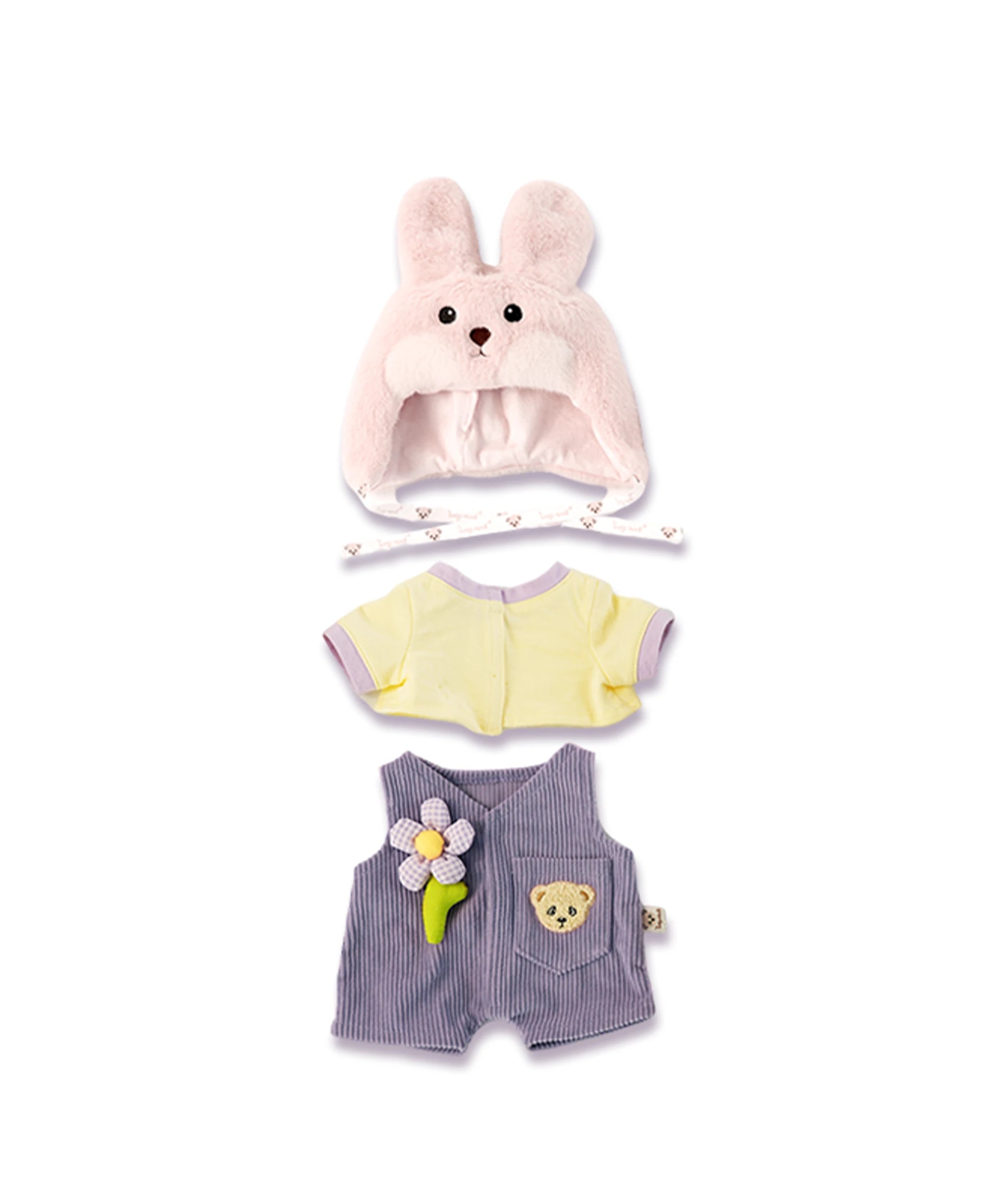 Blossom Collection-Dorota Bunny Overalls Outfit Set-M(30cm)
