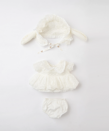 Blossom Collection-Lilac Lop Ear Bunny Dress Set-M(30cm)