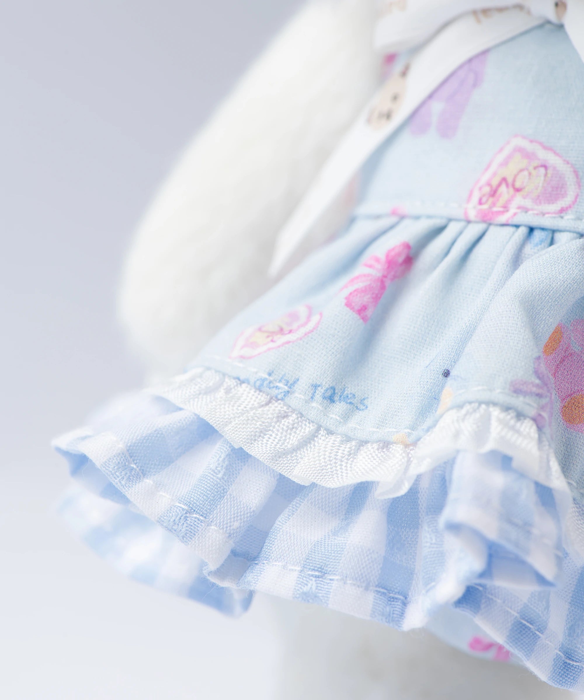 Blossom Collection-Orchid Lamb Hood Dress Set-S(20cm)