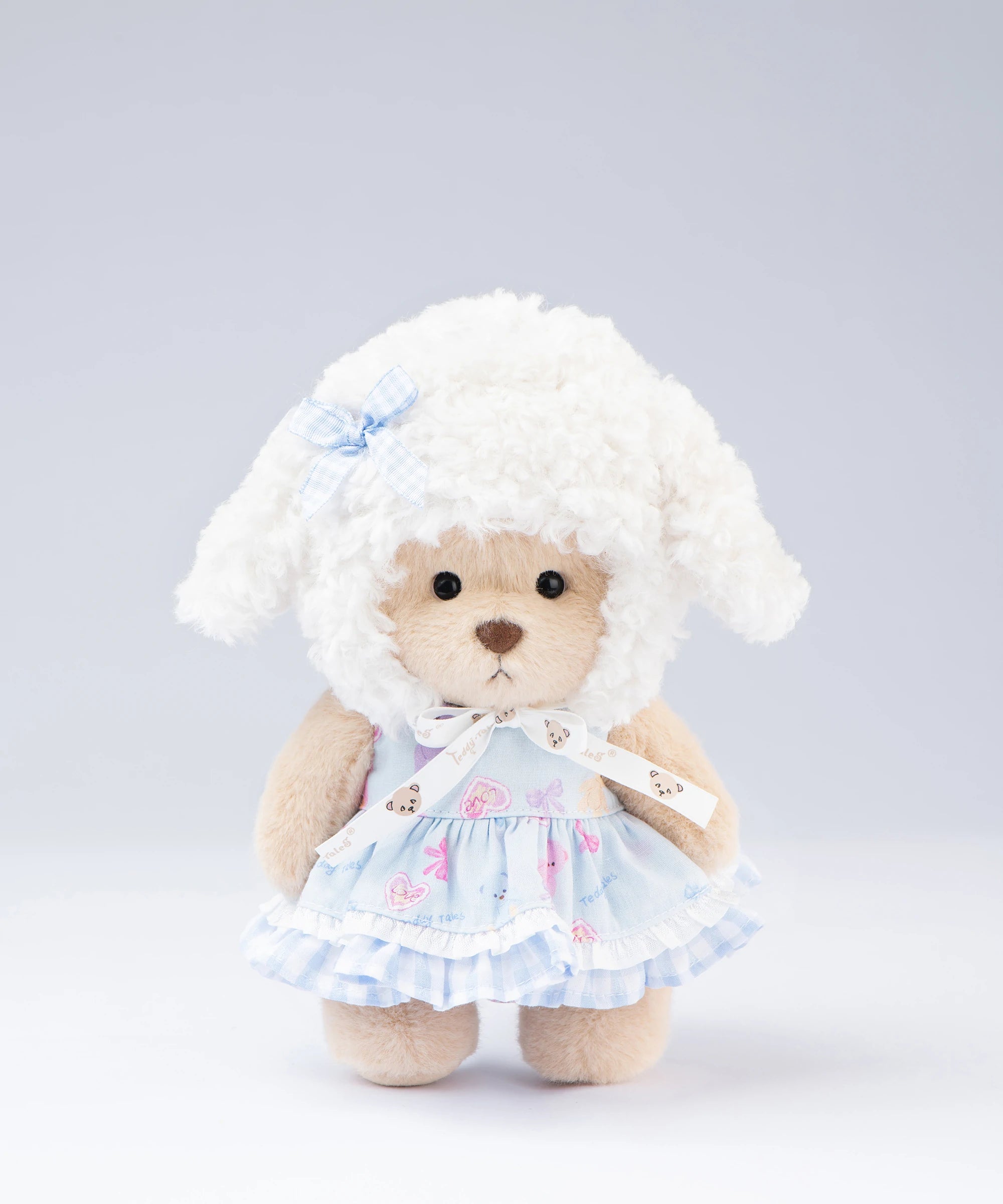 Blossom Collection-Orchid Lamb Hood Dress Set-S(20cm)