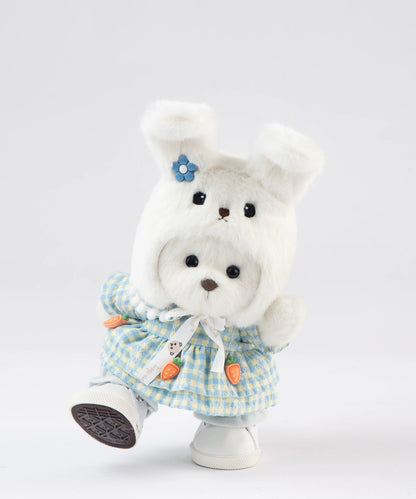 Blossom Collection-梨の花うさ耳ドレスセット-S(20cm)