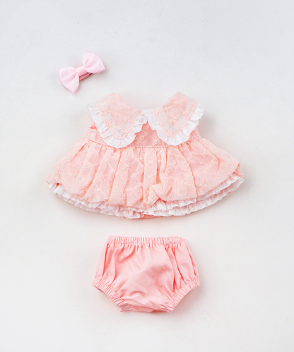 Blossom Collection-Rose Puff Dress Set-S(20cm)