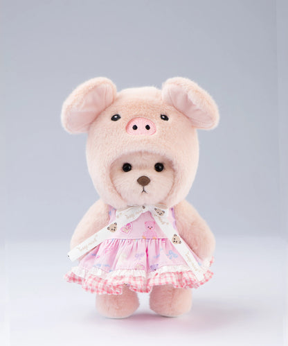 Blossom Collection-Tulip Piggy Hood Dress Set-S(20cm)