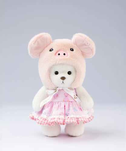 Blossom Collection-Tulip Piggy Hood Dress Set-S(20cm)
