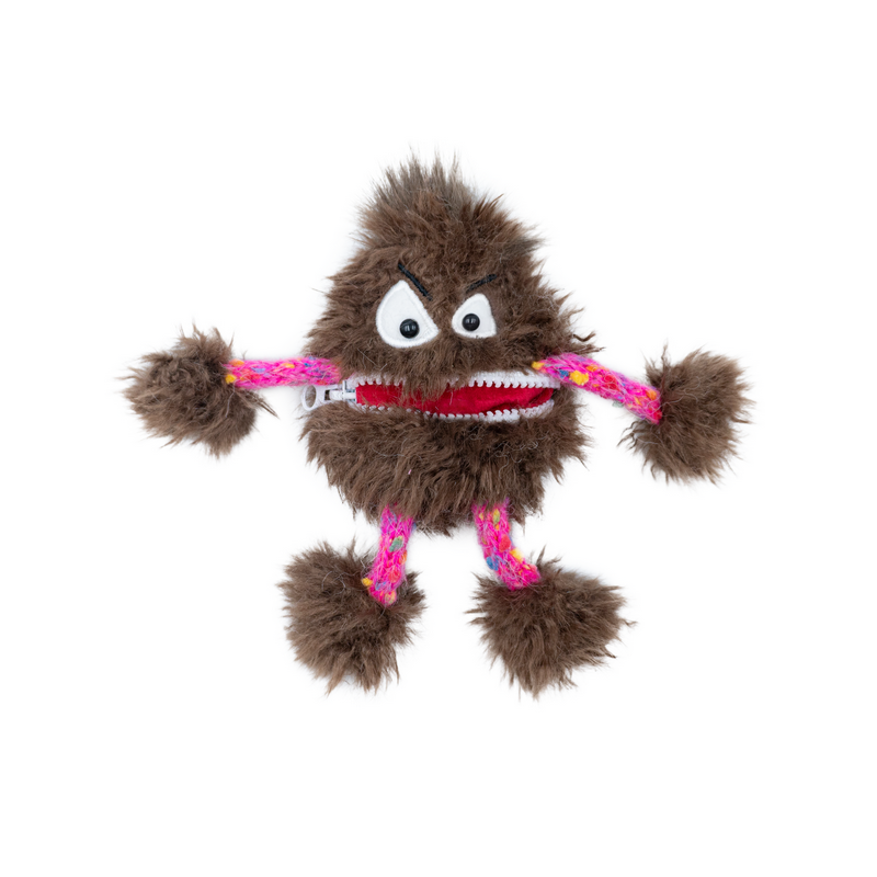 Lina Bear Fluffy Monster Chocla(±15cm)