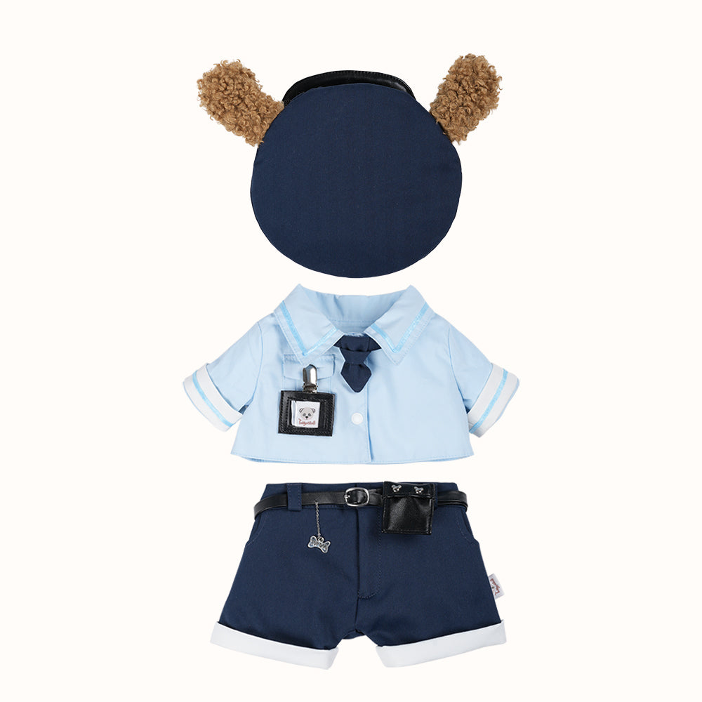 Puppy Ears Detective Suit for 30cm baby