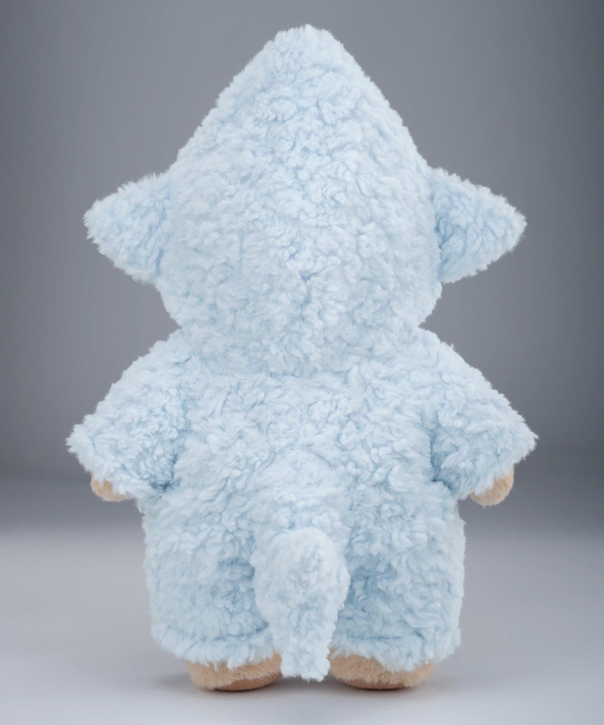 Cos Series-Blue Shark Fleece Romper-M(30cm)